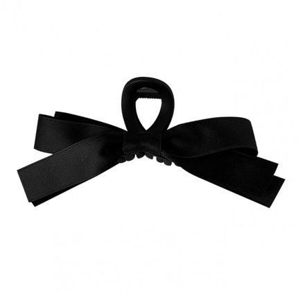 Ecarla Hair Clip With Bow Material Black