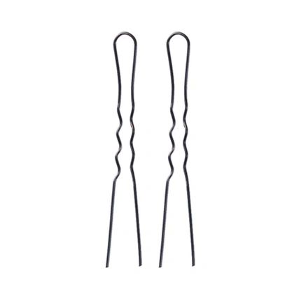 Eurostil Black Hairpins 49Mm - Pack Of 200