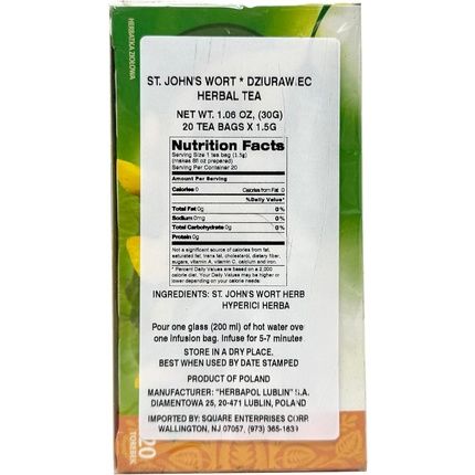 Herbapol St. John'S Wort Herbal Tea 30G
