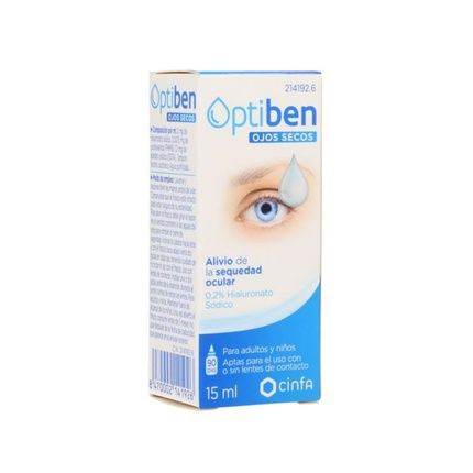 Optiben Optiben Dry Eyes Drops 15Ml