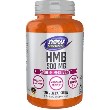 Now Foods Sports Hmb 500Mg Vegetarian Capsules 120