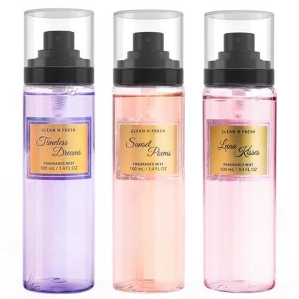 Body Spray Mist For Women Fragrance Sets 3.4 Fl Oz - Total