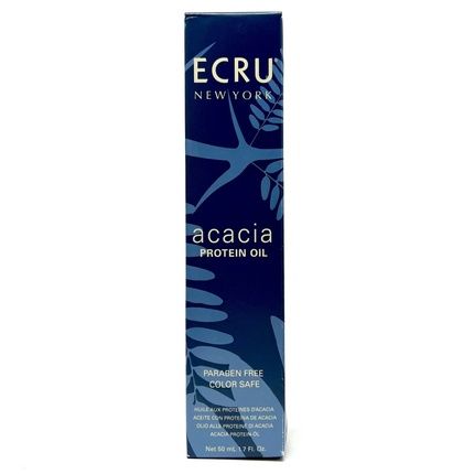 Ecru New York Acacia Protein Hair Oil Paraben-Free Color-Safe 1.7 Fluid Ounces New In Box