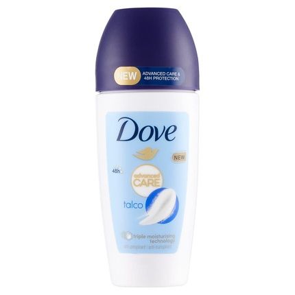 Dove Advanced Care Talc Deodorant Roll On 48 Hours 50Ml