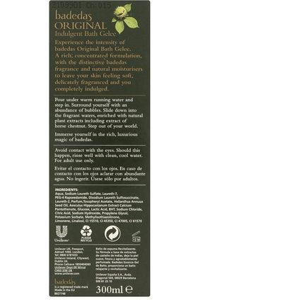 Badedas Revitalising Bath Gelee 300Ml - Image 3
