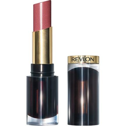 Revlon Super Lustrous Glass Shine Lipstick With Aloe, Hyaluronic Acid And Rose Quartz Glossed Up Rose 1 Count