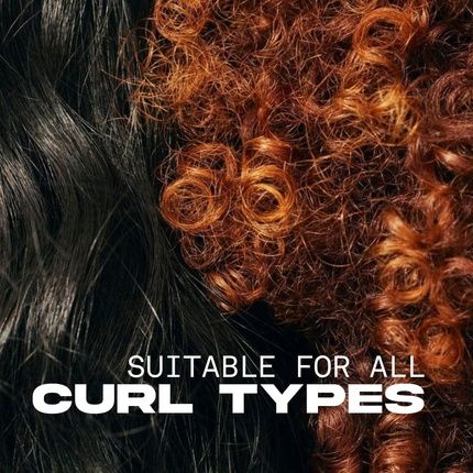 Osmo Curl Spray Leave-In Curl Enhancer & Volumizer Frizz Control Vegan - Image 3