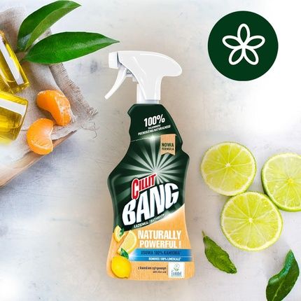 Cillit Bang Naturally Powerful Bathroom Spray 750Ml