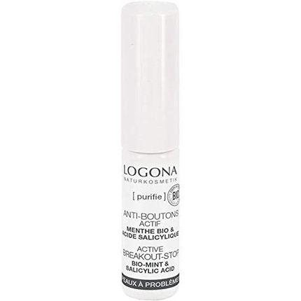 Logona Visage Sos Organic Mint And Salicylic Acid Spot Treatment 6Ml