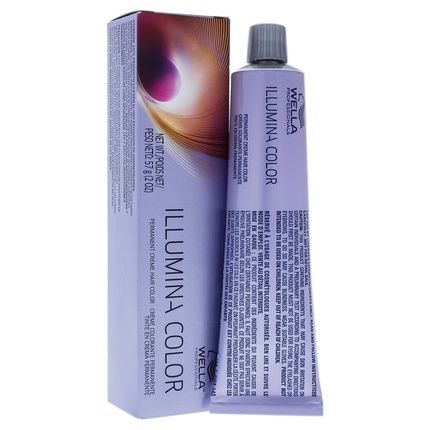 Wella Professionals Illumina Color Permanent Hair Dye 743 Medium Blonde Golden Red - 60 Ml