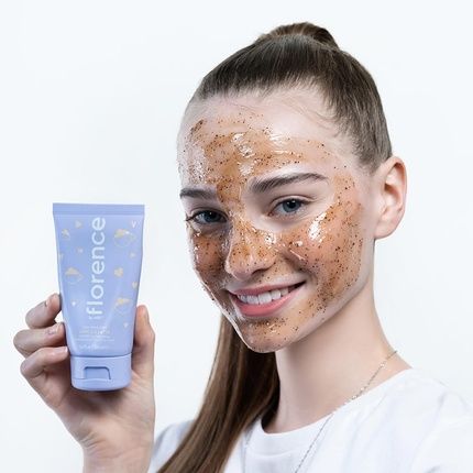 Florence By Mills Feed Your Soul Love U A Latte Coffee Glow Face Mask Hydrating Mask Coffee-Infused Face Scrub Hydrate Retain Moisture Vegan Cruelty-Free - Image 3