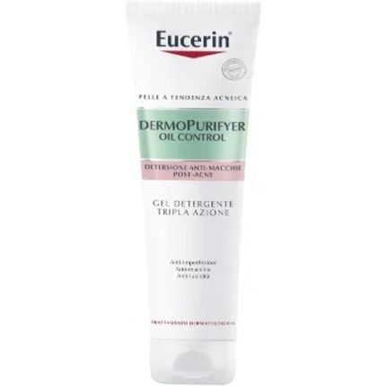 Eucerin Dermopurifyer Triple Effect Cleanser Gel For Blemishes And Post Acne Marks 150Ml