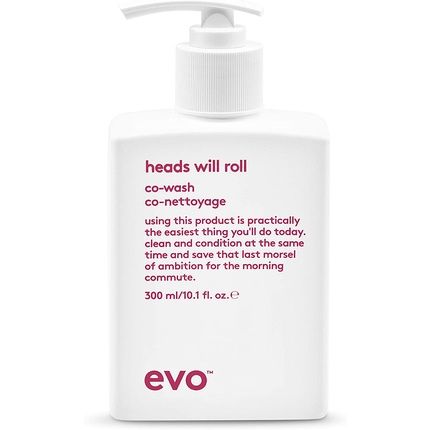 Evo Heads Will Roll Cleansing Conditioner For Curly Hair 300Ml
