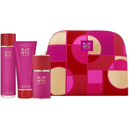 Sarah Jessica Parker Nyc Crush Eau De Parfum 100Ml With Body Lotion And Body Mist - Pack Of 3