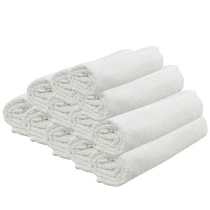 Sibel Sib Bob Tuo Cotton Towel White X12