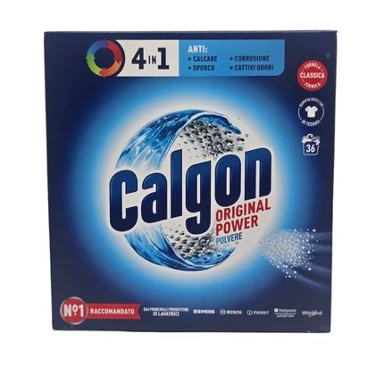 Calgon Powder Power 1800 Gr Original Effective Laundry Detergent
