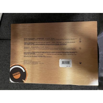 Diesel Fuel For Life Eau De Toilette Spray & Shower Gel Set 1.7Oz - New Box