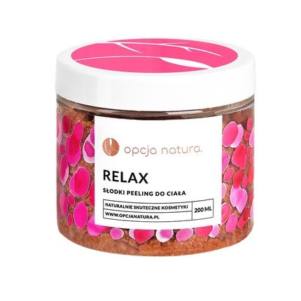 Opcja Natura Relaxing Sweet Body Scrub 200Ml
