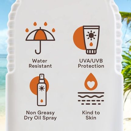 Malibu Sun Spf 2 Non-Greasy Dry Oil Spray For Tanning With Shea Butter Extract 200Ml - Image 3