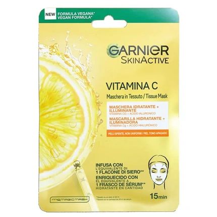 Garnier Skinactive Vitamin C Moisturising And Illuminating Mask 1 Unit 28G