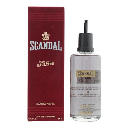 Jean Paul Gaultier Scandal Pour Homme Refill Eau De Toilette 200Ml For Men