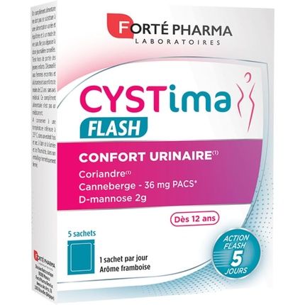 Forte Pharma Cystima Flash Urinary Comfort And Wellness For Ages 12 And Up