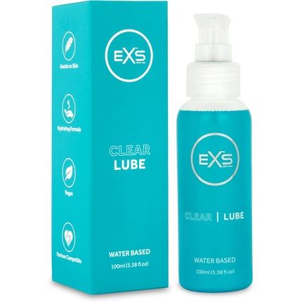 Exs Premium Clear Lubricant Vegan Perfume-Free 100Ml