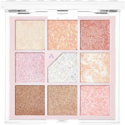 Unleashia Glitterpedia Eye Shadow Palette Point Makeup Vegan Korean Cosmetics Matte Glitter Shimmer Pearl Daily Party Sparkling No.1 All Of Glitter