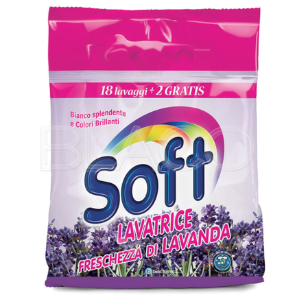 Soft Polvere Lavatrice 1320Gr - Lavanda