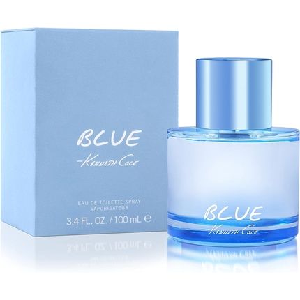 Kenneth Cole Blue For Men 3.4Oz Edt Spray