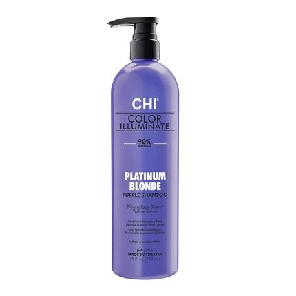 Chi Color Illuminate Shampoo Platinum Blonde 25 Fl Oz