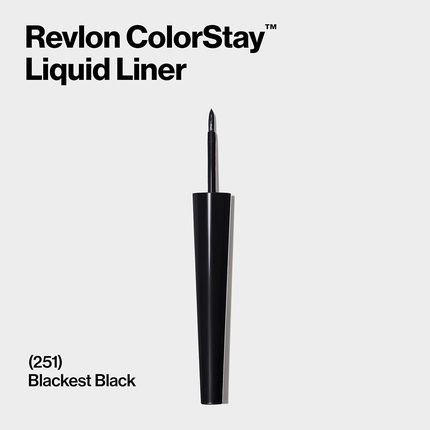 The Eyes By Revlon Colorstay Liquid Liner Blackest Black - Image 3