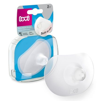 Skin Touch Silicone Breast Covers M/L 2Pcs