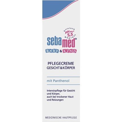 Sebamed Baby & Child Care Cream For Face & Body 75Ml