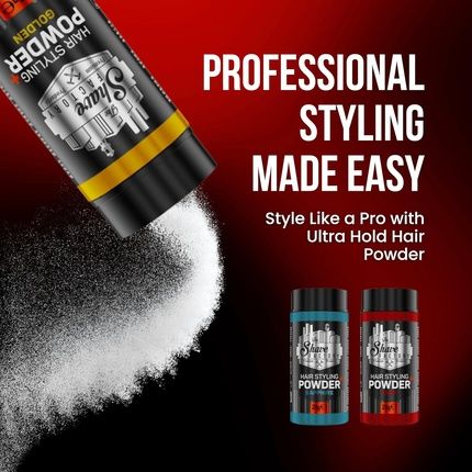 The Shave Factory Ultra Hold Hair Styling Powder 20G Golden