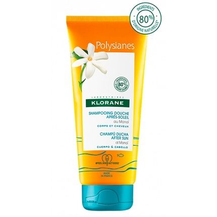 Klorane Polysianes Aftersun Shower Shampoo 200Ml - Image 3