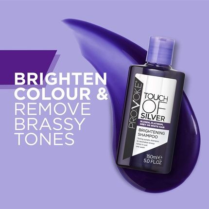 Provoke Touch Of Silver Brightening Shampoo Purple 150Ml