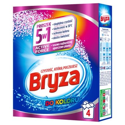 Bryza Active Force 5-In-1 Color Wash 260G - Pack Of 4 Washes
