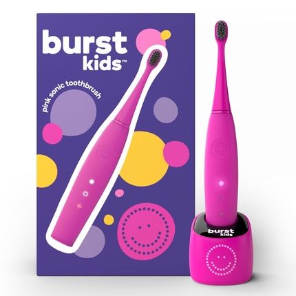 Burst Kids & Toddlers Electric Toothbrush Pink With Soft Bristles