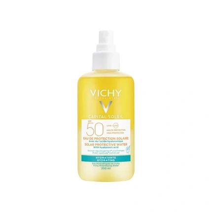 Vichy Capital Soleil Solar Protective Water Spf 50 Hydrating Spray For Sunbathing 200 Ml - Image 4