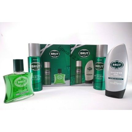 Brut Men Original Special Edition Deodorant Aftershave Shower Gel Gift Set