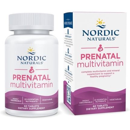 Nordic Naturals Prenatal Multivitamin For Women Daily Vegetarian
