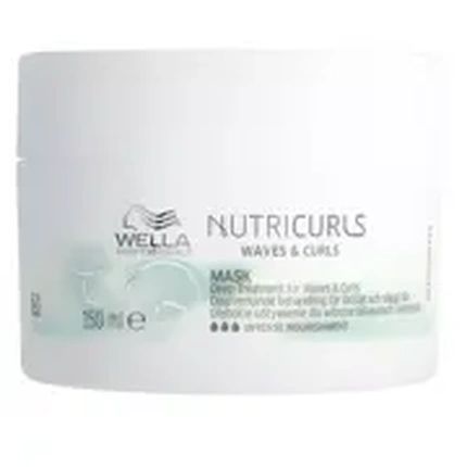Wella Professionals Nutricurls Anti-Frizz Mask For Wavy And Curly Hair - 150 Ml