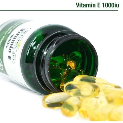 Natures Aid Vitamin E 1000Iu Natural Source High Strength 30 Softgel Capsules - Image 3