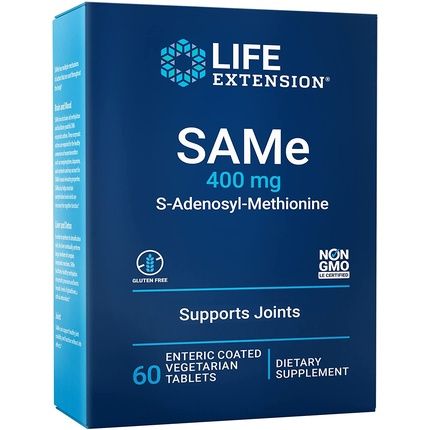 Life Extension Same 400Mg Supplement For Joint And Liver Support 60 Count 400Mg
