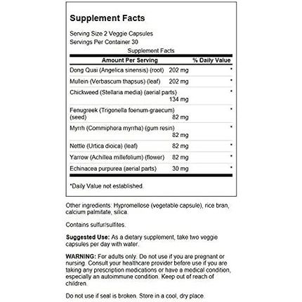 Swanson Prime Lung 60 Vegetarian Capsules - Image 3