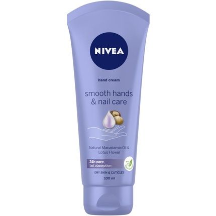 Nivea Hand Cream Smooth Hands And Nail Protection 100Ml