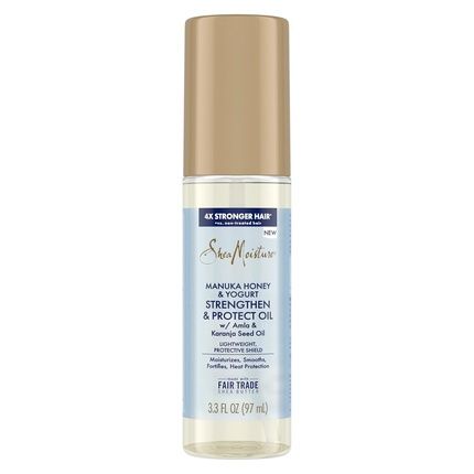 Sheamoisture Strengthen & Protect Oil Manuka Honey & Yogurt For Lightweight Care