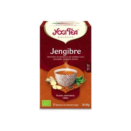 Yogi Tea Ginger 17 Organic Tea Bags