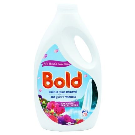 Bold 2 In 1 Laundry Detergent Liquid Enchanted Wildflowers 217 Liters